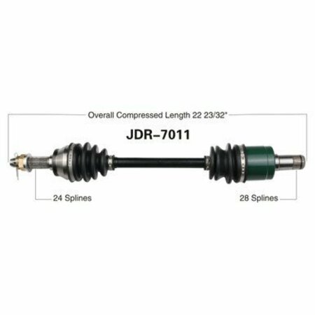 WIDE OPEN OE Replacement CV Axle for GATOR REAR L RSX850i 12-15/860i 16-17 JDR-7011